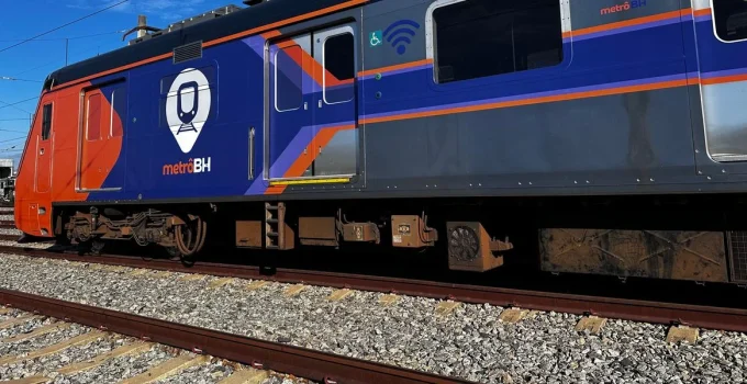 Metrô de BH terá intervalos maiores à noite nesta semana; veja horários e estações afetadas