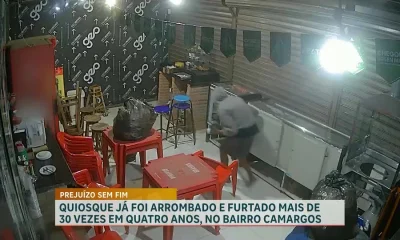 Comerciante em BH acumula mais de 30 arrombamentos em quatro anos e lamenta insegurança no bairro Camargos
