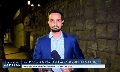 Minas Gerais: Estado Registra Terceira Maior População Carcerária do Brasil com Mais de 80 Mil Detentos