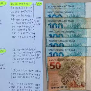 Diarista é presa em Patos de Minas após patrão anotar números de série e flagrar furto de dinheiro