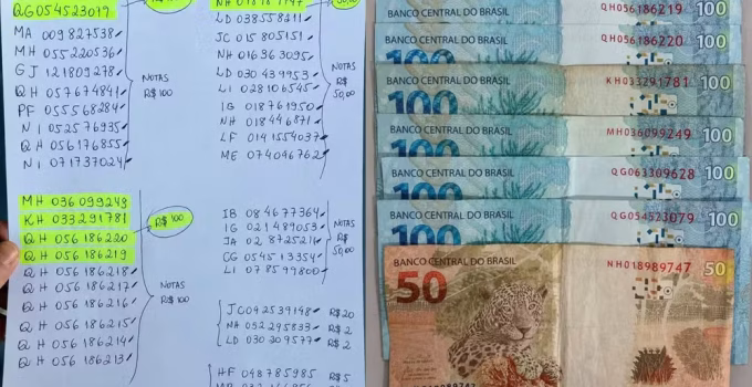 Diarista é presa em Patos de Minas após patrão anotar números de série e flagrar furto de dinheiro