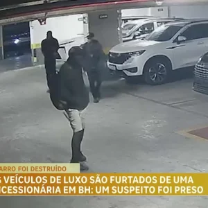 Quadrilha de Luxo: Seis Veículos de Alto Padrão São Furtados de Concessionária em BH; Um Suspeito é Preso em Flagrante