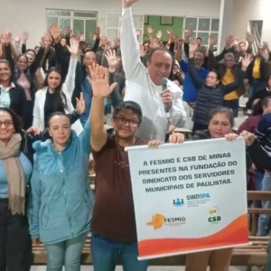 Servidores de Paulistas (MG) se unem e fundam sindicato para fortalecer direitos da categoria