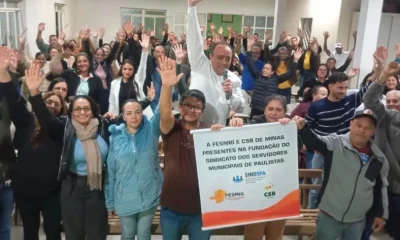 Servidores de Paulistas (MG) se unem e fundam sindicato para fortalecer direitos da categoria