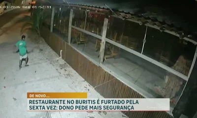 Sexta Invasão em Restaurante no Buritis: Comerciante Pede Mais Segurança Após Nova Tentativa de Roubo