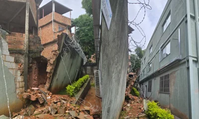 Risco de Desabamento Atrás de Hospital Evangélico Força Evacuação Parcial na Região Centro-Sul de BH