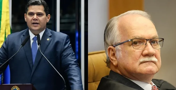 Davi Alcolumbre e Edson Fachin dialogam por telefone em meio a crise entre STF e Senado; tema de terras indígenas é abordado