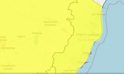 Vale do Aço em Alerta Amarelo: Chuvas Intensas Previsas em Minas Gerais, Incluindo Ipatinga e Região