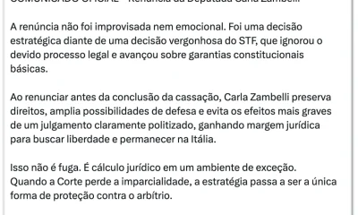 Renúncia de Zambelli é estratégia para ampliar defesa, diz líder do PL na Câmara