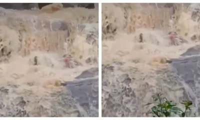 Jovem de 18 anos morre arrastado por correnteza e cai em cachoeira em Santa Rita do Itueto, Leste de Minas