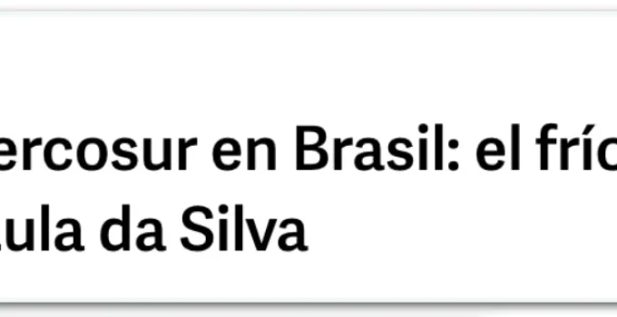 Mídia Argentina Reage a Encontro de Lula e Milei na Cúpula do Mercosul: 'Frio Glacial' e Disputa Ideológica