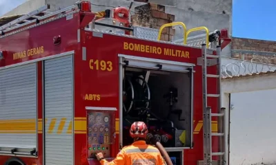 Tomada danificada causa incêndio em residência e alerta para riscos em Ribeirão das Neves