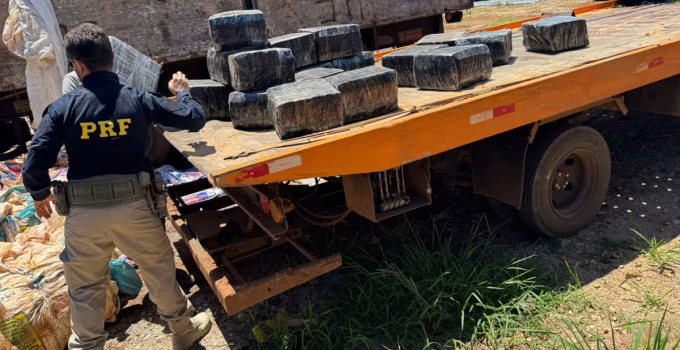Tonelada de maconha destinada a Belo Horizonte é apreendida em operação integrada na BR-262