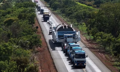 Megacarga de 636 toneladas encerra saga de 28 dias pelo Triângulo e Alto Paranaíba de Minas Gerais