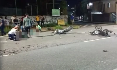 Três Motos Colidem em Acidente Grave na Avenida Teresa Cristina, no Barreiro, Deixando Feridos e Estado Crítico