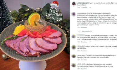Buffet de BH Deixa Clientes Sem Ceia de Natal Após Falta de Entregas e Gera Revolta