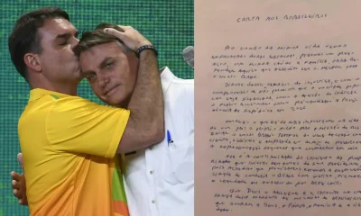 Bolsonaro indica Flávio à Presidência em 2026 e fala em 'entregar o próprio filho'
