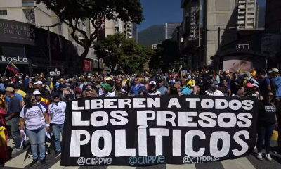 Venezuela: Governo liberta 99 detidos após protestos contra reeleição de Maduro