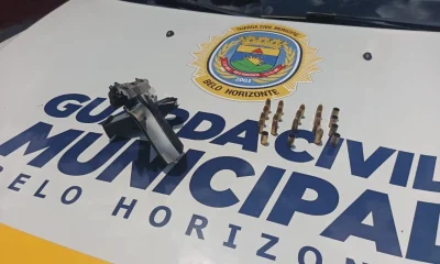 Preso em saidinha de Natal é baleado ao tentar comprar drogas em região de BH e é detido pela Guarda Municipal