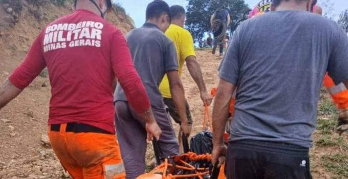 Pai que se jogou em cachoeira para salvar a filha de 13 anos morre afogado no Sul de Minas