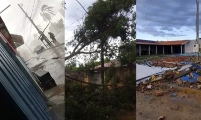 Vendaval Destruidor Atinge Capitão Enéas: Árvores Caem, Telhados Voam e Energia é Interrompida no Norte de Minas