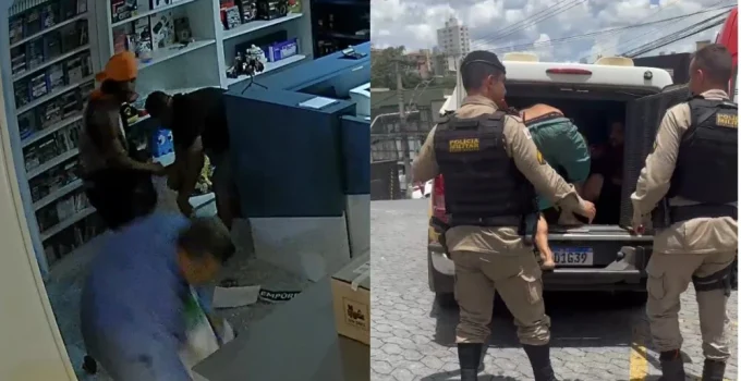 PMMG Recupera R$ 30 Mil em Produtos de Loja de Games Assaltada em BH; Dois Suspeitos Presos