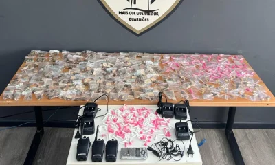 Operação em Contagem: Jovem é Preso com Drogas que Abasteceriam Festas de Fim de Ano na Grande BH