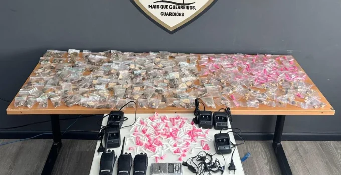 Operação em Contagem: Jovem é Preso com Drogas que Abasteceriam Festas de Fim de Ano na Grande BH