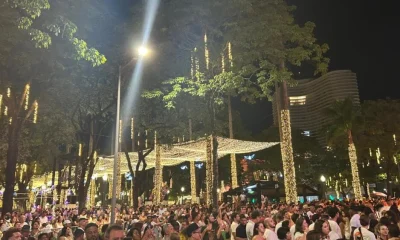 Virada da Liberdade em BH: Show de drones e fogos celebra a chegada de 2026 com público vibrante