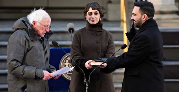 Zohran Mamdani toma posse como prefeito de Nova Iorque e promete governar como socialista democrático