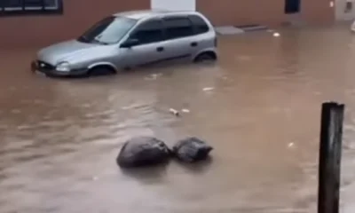 Chuva Intensa Causa Alagamentos e Estragos em Cidades Mineiras; ZCAS Agrava Situação