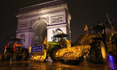 Agricultores Franceses Bloqueiam Paris com Tratores Contra Acordo com Mercosul e Normas da UE