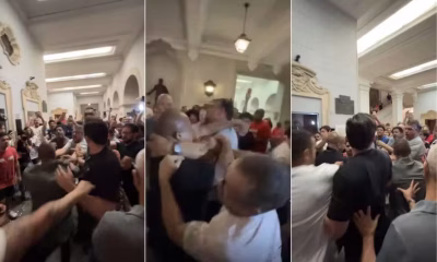 Ato pelo 8 de Janeiro em SP termina em confusão com ex-deputado bolsonarista