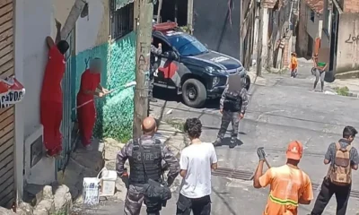 Detentos do Regime Semiaberto Colaboram com PM e Sejusp para Apagar Símbolos de Facções Criminosas em Aglomerado de BH