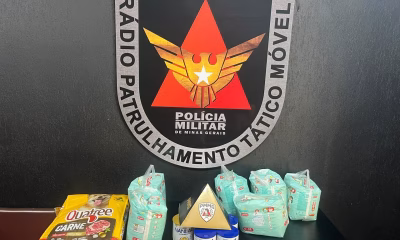 Gangue da Marcha Ré: Carro é usado para arrombar drogaria no Belvedere e trio é detido em BH