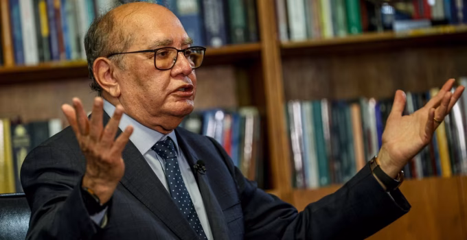 Gilmar Mendes elogia Lewandowski e destaca fortalecimento do combate ao crime organizado