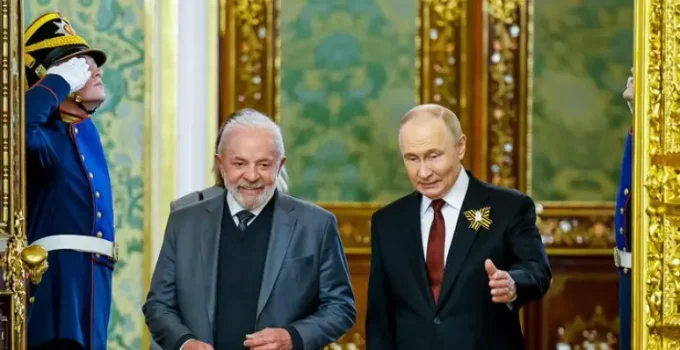 Lula e Putin discutem Venezuela e papel do BRICS em conversa telefônica