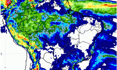 Alerta de Chuvas Intensas: Minas Gerais em Risco de Volumes Superiores a 100 mm em 24h na Próxima Semana