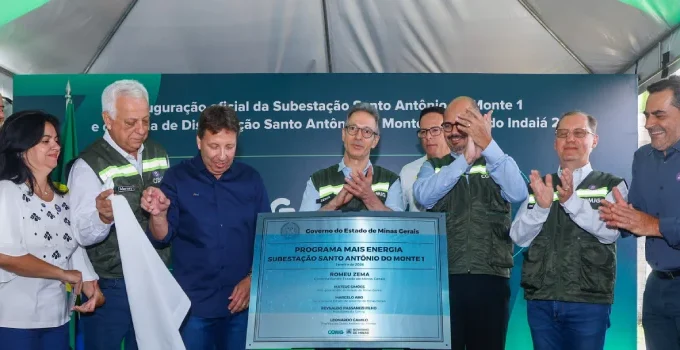 Nova Subestação da Cemig em Santo Antônio do Monte impulsiona desenvolvimento e garante energia para 50 mil mineiros