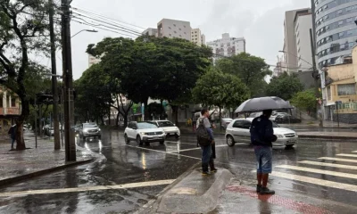 Chuva em BH: A precipitação continua até domingo com alerta de temporais e risco geológico