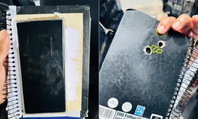 Homem é preso em Contagem (MG) com câmera oculta em caderno para gravar mulheres em feira