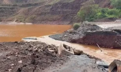 Estrutura da Vale transborda em MG e gera enchente de lama sete anos após tragédia de Brumadinho