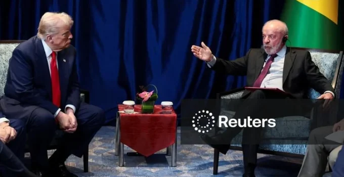 Lula e Trump acertam visita de presidente brasileiro a Washington após conversa telefônica