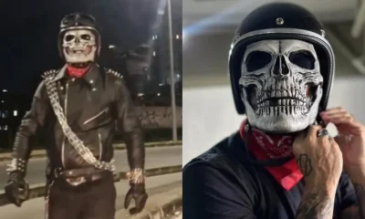 O 'Motoqueiro Fantasma' de BH: Conheça o servidor público por trás da máscara que viralizou em vídeo inusitado