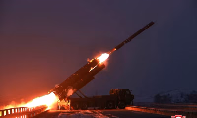 Coreia do Norte anuncia teste de lança-foguetes múltiplos e promete fortalecer arsenal nuclear em meio a tensões regionais