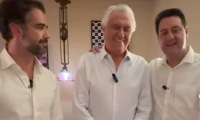 Caiado filia-se ao PSD e mira Presidência com apoio de Ratinho e Leite