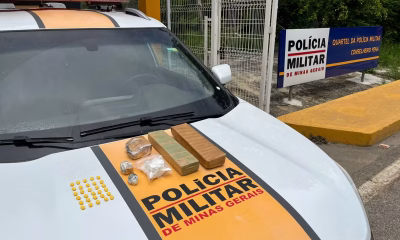 Motociclista é preso com grande quantidade de drogas em operação na BR-259, próximo ao Vale do Aço