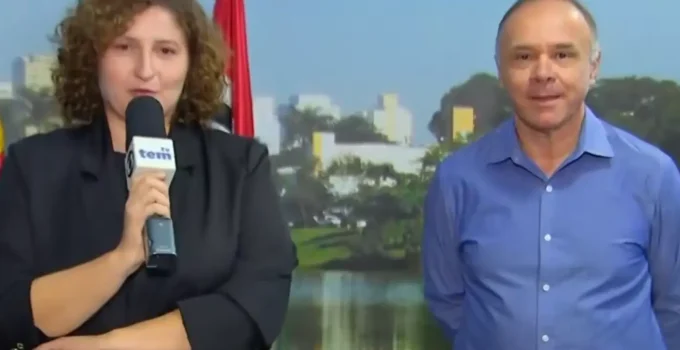 Prefeito bolsonarista é desmentido ao vivo ao culpar governo Lula por alta do IPTU em Rio Preto