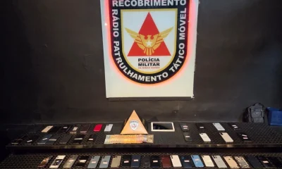 Vendedor de Shopping Popular no Hipercentro de BH é Preso com 46 Celulares e Tablet Sem Procedência