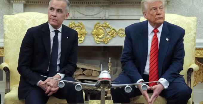 Trump Ameaça Bloquear Nova Ponte entre EUA e Canadá em Meio a Tensões Diplomáticas